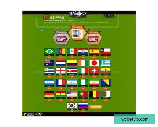 世界杯竞猜游戏玩法规则详解与投注技巧全攻略